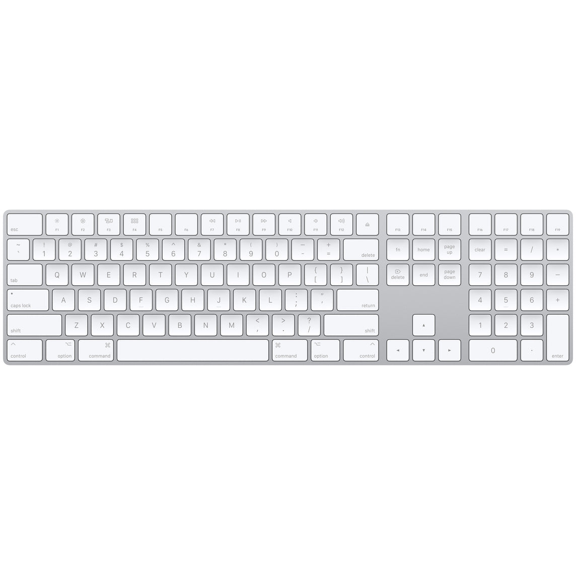 Tastier Apple Amerikane Magic Keyboard me Numra - Tr3bit