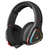 KUFJE MR710 2.4G +BT v5.3 RGB GAMING WIRELESS HEADSET
