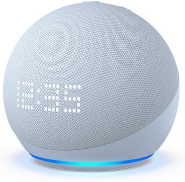Echo Dot (5th Gen) Smart Speaker with Clock and Alexa
