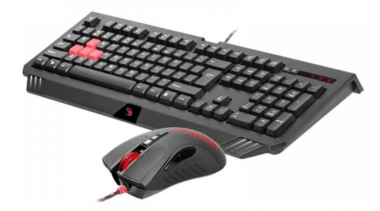 A4tech Bloody Blazing Gaming Desktop Keyboard and Mouse B1500