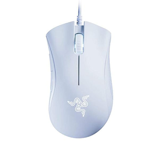 Gaming Mouse RAZER DeathAdder Essential Wired Ergonomic ( RZ01-03850200-R3M1 ) ( 6400DPI / 5 Macro Button ) ( White )