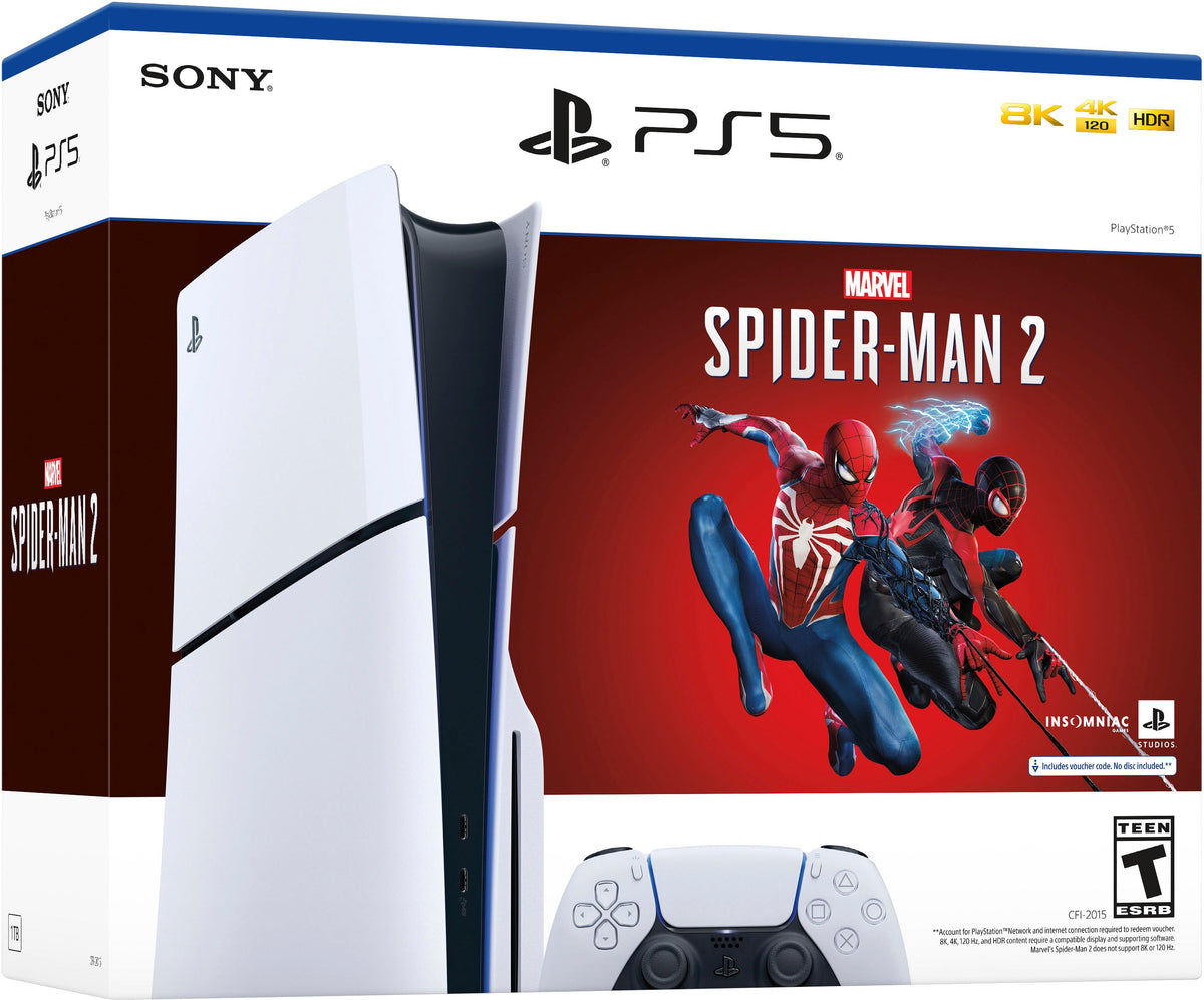 PlayStation 5 Console - Marvel's Spider-Man 2 Bundle (slim)