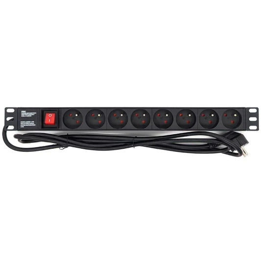 Leksus PDU Schuko Socket 8 Way EU Piug