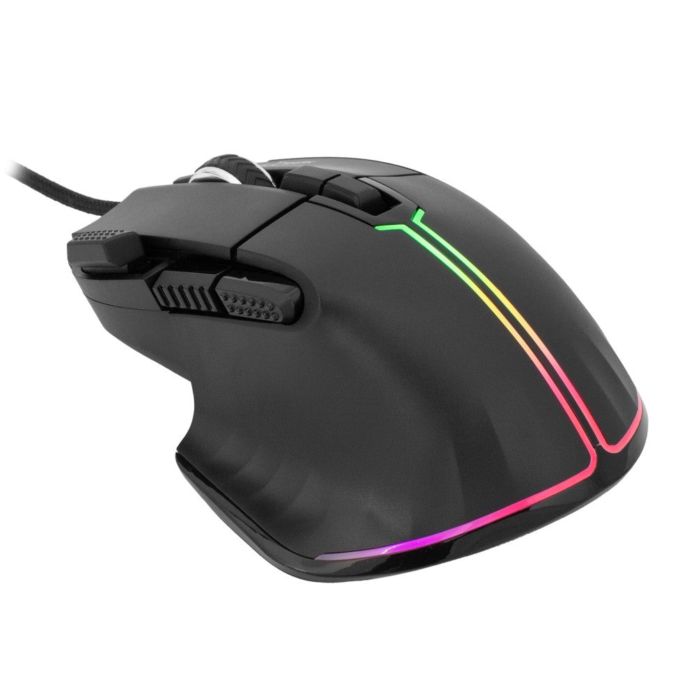 MOUSE GAMING WHITE SHARK MARROK BLACK