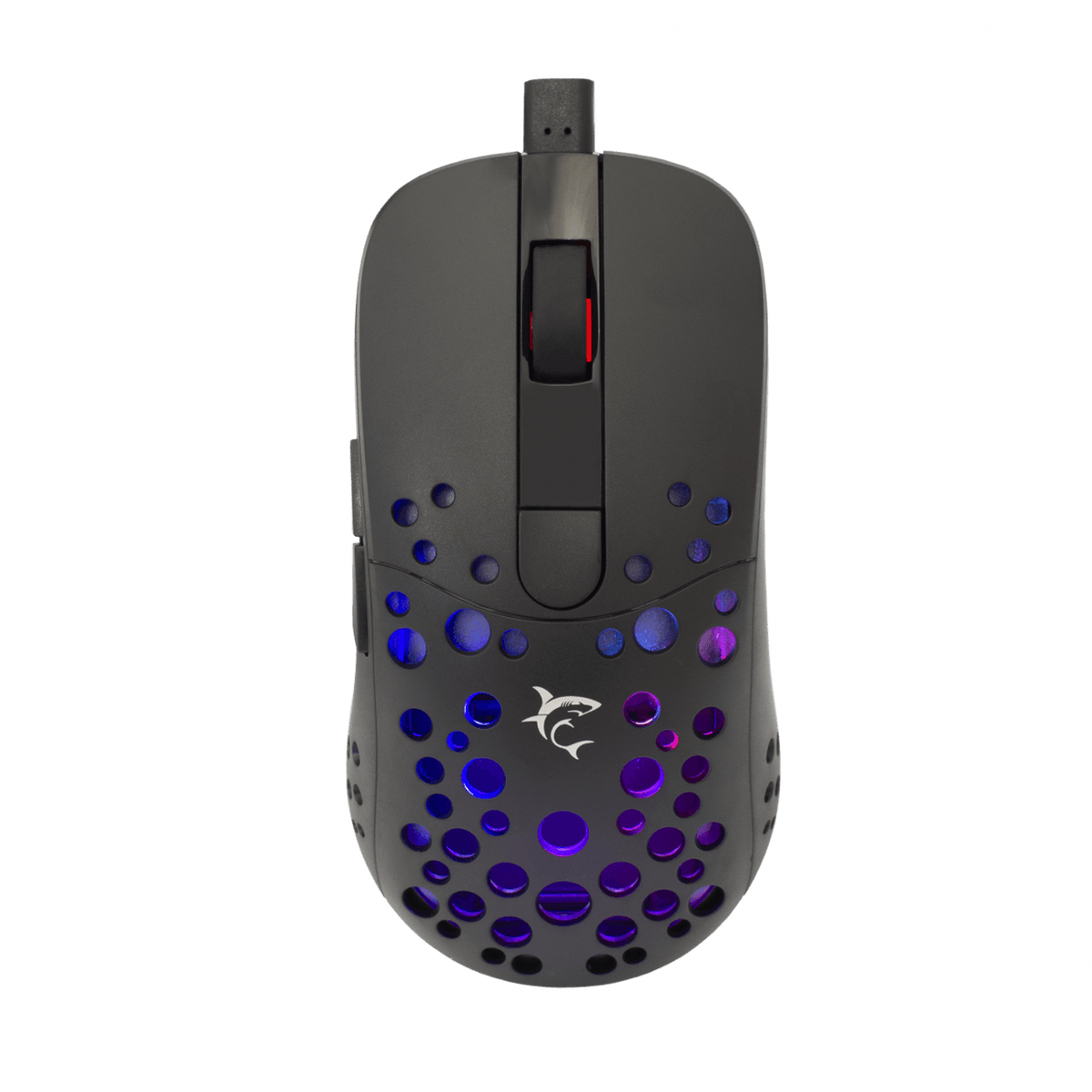 Mouse gaming White Shark GM-9004 TRISTAN Black RGB / 12.000 dpi