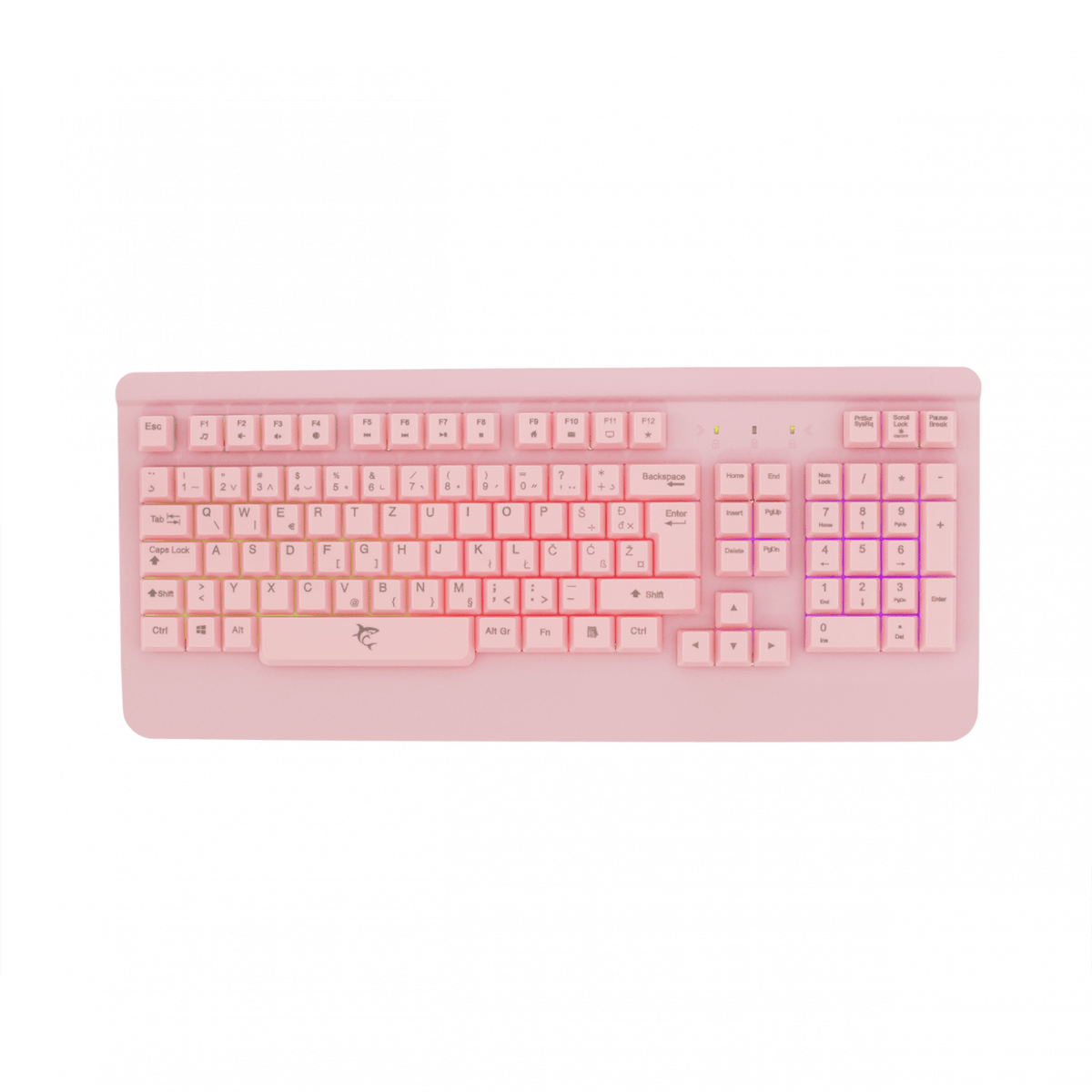 White Shark KEYBOARD GK-2103 MIKASA Pink - Metal US