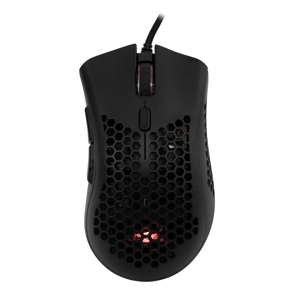 Mouse Barracuda Gaming Coral 12800DPI Black