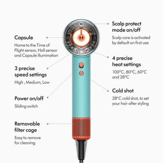 Dyson Supersonic Nural™ hair dryer HD16