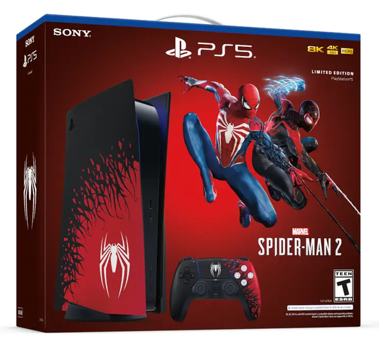 PlayStation 5 Console - Marvel's Spider-Man 2 Limited Edition Bundle
